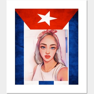 morena de la cubana 2023 Posters and Art